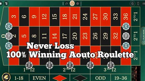 roulette strategy to win money